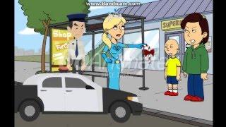Elsa steals on Caillous candy and gets arrested