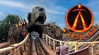 Wicker Man 4K Front Seat POV - Alton Towers Resort