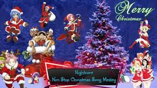 Nightcore - Non-Stop Christmas Song Medley 48 Minutes