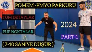 POMEM PMYO PARKURU TÜM TAKTİKLER PÜF NOKTALAR 7-10 SANİYE GELİŞİM  #pmyo #pomem #polis