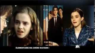 Interview- Emma Watson speaks french