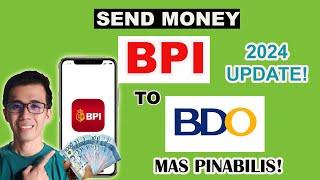 BPI TO BDO FUND TRANSFER  ONLINE MONEY TRANSFER UPDATE 2024  TAGALOG TIPS 2024