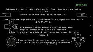 SBK 08 PSP on Android PPSSPP Emulator - By Emo-Helvetios Gaming