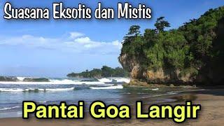 Menyusuri Pantai Goa Langir Sawarna Destinasi pantai ter epic di Pantai Sawarna Lebak Banten