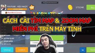 Hướng dẫn cài bảng TÌM MAP & ZOOM MAP trên máy tinh - GAME WORMATE.IO - RẮN SĂN MỒI - TÌM MAP NHANH