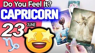 Capricorn ️Do You Feel It?Your Life Is About To Shift horoscope for today JUNE 23 2024 ️ tarot