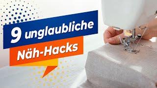 ️ 9 unglaublich interessante Nähtipps und Tipps und Tricks.   Nähberater