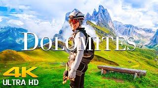 The Dolomites 4K - Scenic Relaxation Film With Calming Music  Scenic Film