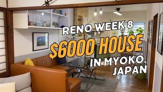 $6000 house in Japan Week 8 Renovations