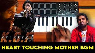 KGF - Chapter 2  Heart Touching Mother Bgm By Raj Bharath  Yash  Ravi Basrur  Prashanth Neel