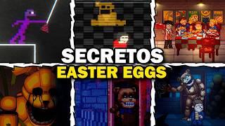 FNAF INTO THE PIT  All SECRETS and EASTER EGGS