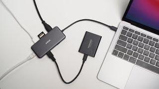 The BEST Budget USB-C Hub For MacBooks - SD Card Reader Charging Ethernet & More