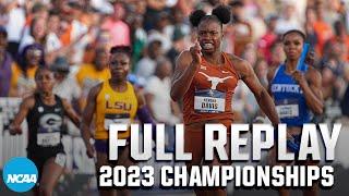 2023 NCAA DI womens outdoor track and field championships Day 2  FULL REPLAY