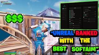 Using *SOFTAIM* To Destroy Pros In Unreal  FT. STREAMERSPROS