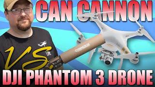 X Products Can Cannon vs DJI Phantom 3 Drone - Lost Footage