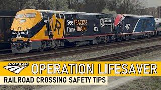 Operation Lifesaver A Guide to Railroad Crossing Safety