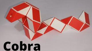 Make a Cobra with Snake Cube 24 pieces