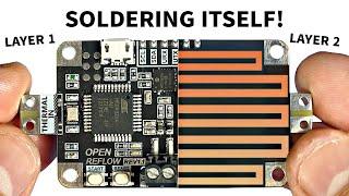 Self-Soldering Circuits