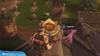 Fortnite Battle Royale - Snobby Shores Treasure Map Location Guide Season 5 Challenge