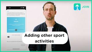 Adding Other Sports Activities To JOIN