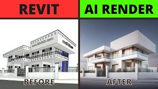 How Revit Exterior Rendering Made Easy Free AI-Powered Photorealistic Renders Broke The Internet