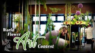 World Flower Art Contest Top florists showcase the beauty of flower art