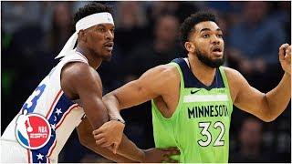 Jimmy Butler booed in return to Minnesota as 76ers defeat Timberwolves  NBA Highlight