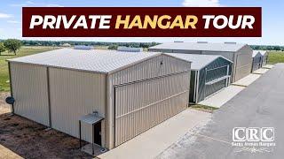 Look inside this Texas private airplane hangar