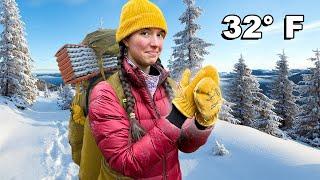 How I Stay Warm Hiking and Backpacking in Cold Weather