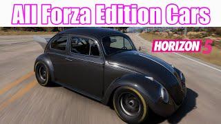 Forza Horizon 5 All Forza Edition Cars