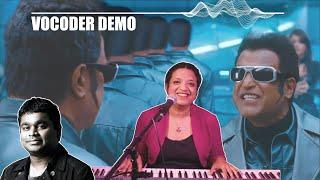 How A.R.Rahman made robot voice in Enthiran easy DEMO