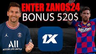 PROMO CODE 1XBET . ENTER - ZANOS24 BONUS 520$ . PROMO CODE 1XBET FOR REGISTRATION