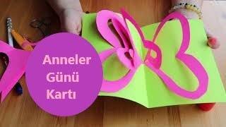 anneler günü kartı - evde kolay etkinlik