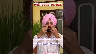 Sidhu Moosewala style Turban  Wattan wali Pagg Full Voile  which one first ? #shorts #short