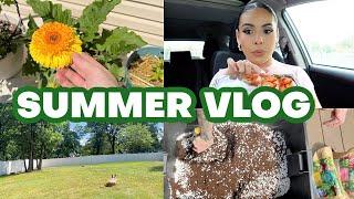 Car Chit Chat Eat With Me Garden Updates & Summer Shopping