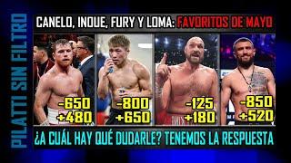 Las apuestas de Mayo Canelo Fury Inoue y Loma favoritos pero hay asteriscos