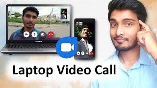 laptop se video calling kaise kare  How to video call from laptop