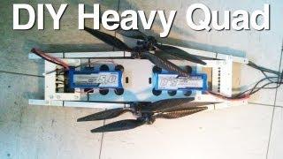 DIY - Foldable H-Copter - heavylift quad