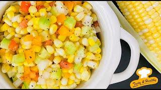 American Sweet Corn  Tasty and Healthy Sweet corn Salad  The Best Corn Salad
