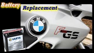 F700GS Full Service P1. Battery  Replacement