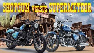 ROYAL ENFIELD Shotgun 650 -V- Super Meteor 650 Which one should YOU buy?