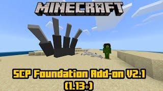 Minecraft PEBE - SCP Foundation Add-on V2.1 For MCPE  1.13+