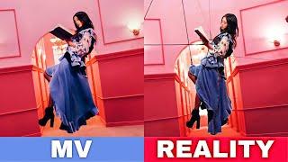 BLACKPINK - 휘파람 WHISTLE MV vs REALITY