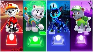 PAW Patrol The Mighty Movie ️ Marshall  Coral  Liberty  Chase  Skye ️ Tiles Hop EDM Rush