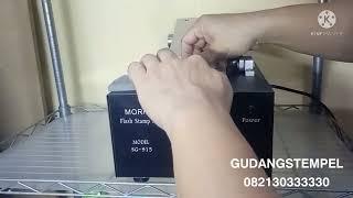 Tutorial Penggunaan Mesin Stempel Flash Merk Morris