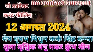 12 अगस्त 2024 मेष वृषभ मिथुन कर्क सिंह कन्या तुला  मकर कुंभ मीन  no contact current feeling️