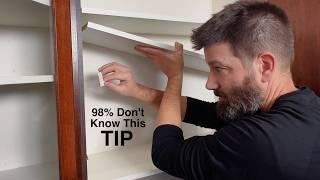 How To Remove and Adjust Cabinet Shelves Like A Pro