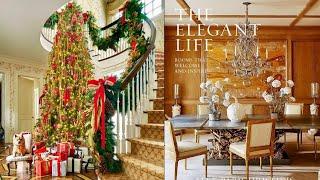 A Review The Elegant Life By Alex Papachristidis and Christmas at His Home & Making Orange Scones