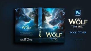 How to Make Book cover design professionally  Adobe Photoshop Tutorial