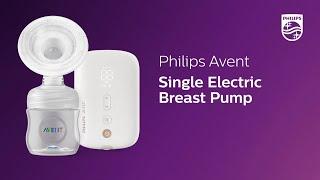 Philips Avent Single Electric Breast Pump SCF39611 Product Overview